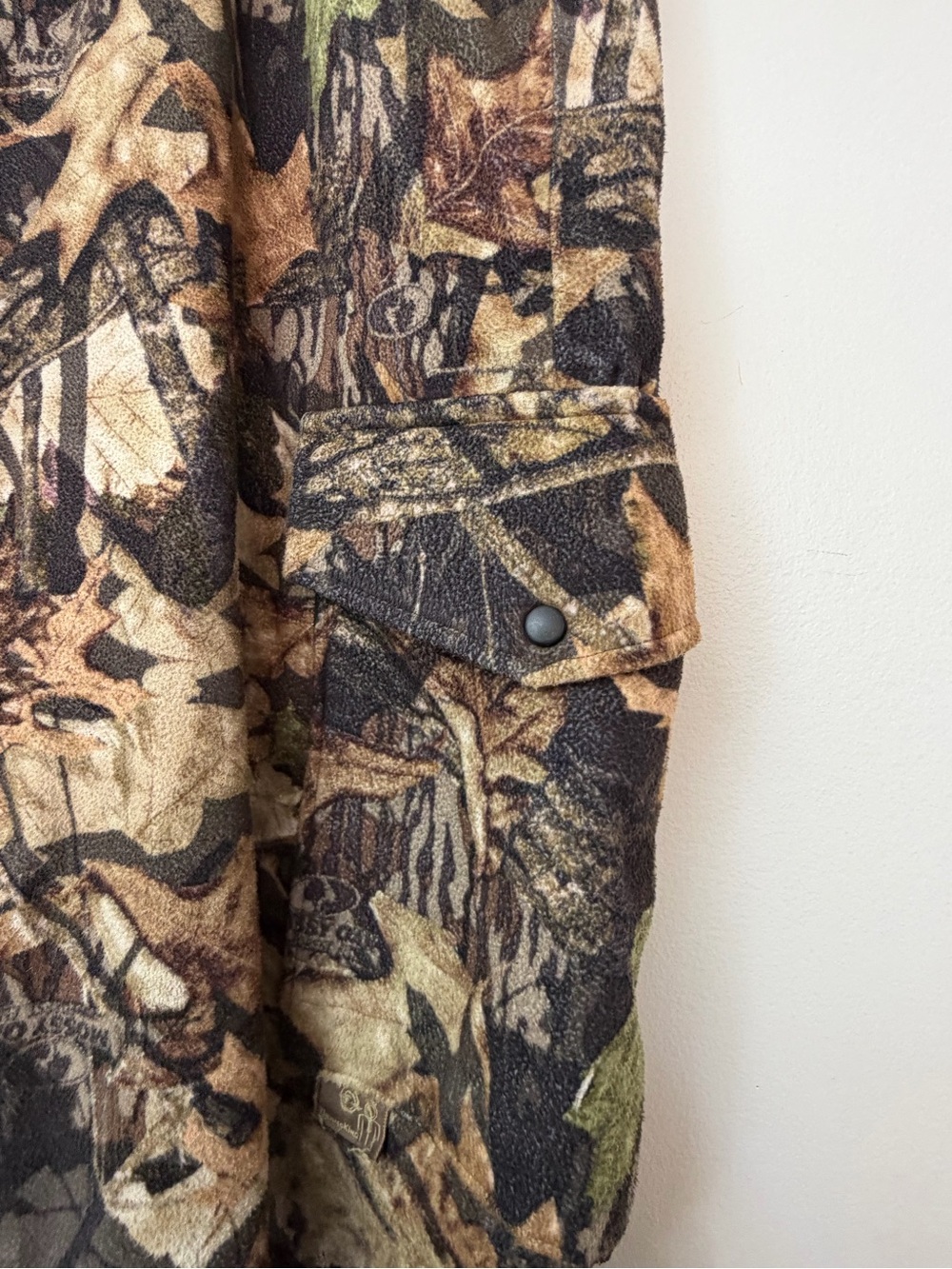 Mossy Oak Camo Fleece Hunting Cargo Pants Men’s 40x30 Outdoor - Picture 4 of 10